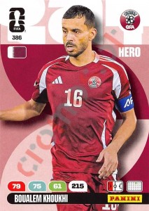 386 Boualem Khoukhi – FIFA World Cup 2026 Adrenalyn XL Panini