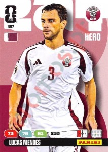 387 Lucas Mendes – FIFA World Cup 2026 Adrenalyn XL Panini