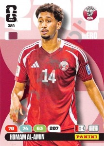 389 Homam Al-Amin – FIFA World Cup 2026 Adrenalyn XL Panini
