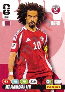 393 Akram Hassan Afif – FIFA World Cup 2026 Adrenalyn XL Panini
