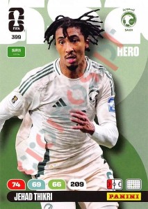 399 Jehad Thikri – FIFA World Cup 2026 Adrenalyn XL Panini
