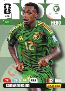 400 Saud Abdulhamid – FIFA World Cup 2026 Adrenalyn XL Panini