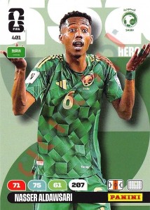 401 Nasser Aldawsari – FIFA World Cup 2026 Adrenalyn XL Panini