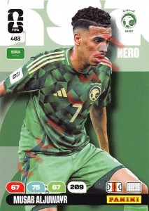 403 Musab Aljuwayr – FIFA World Cup 2026 Adrenalyn XL Panini