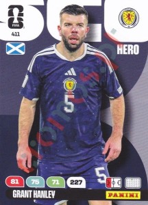 411 Grant Hanley – FIFA World Cup 2026 Adrenalyn XL Panini