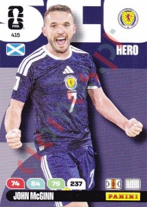 415 John McGinn – FIFA World Cup 2026 Adrenalyn XL Panini