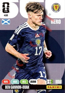 416 Ben Gannon-Doak – FIFA World Cup 2026 Adrenalyn XL Panini