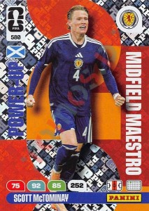 580 Scott McTominay – FIFA World Cup 2026 Adrenalyn XL Panini