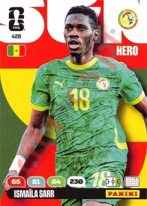 428 Ismaïla Sarr – FIFA World Cup 2026 Adrenalyn XL Panini
