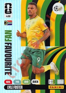 430 Lyle Foster – FIFA World Cup 2026 Adrenalyn XL Panini