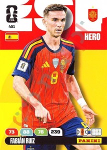 451 Fabián Ruiz – FIFA World Cup 2026 Adrenalyn XL Panini