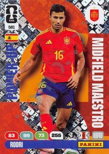 581 Rodri – FIFA World Cup 2026 Adrenalyn XL Panini