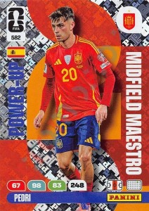582 Pedri – FIFA World Cup 2026 Adrenalyn XL Panini