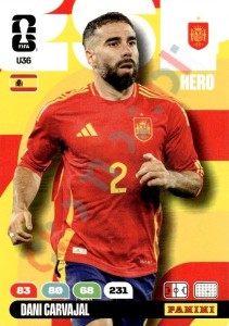 U36 Dani Carvajal – FIFA World Cup 2026 Adrenalyn XL Panini