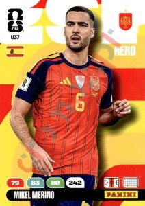 U37 Mikel Merino – FIFA World Cup 2026 Adrenalyn XL Panini