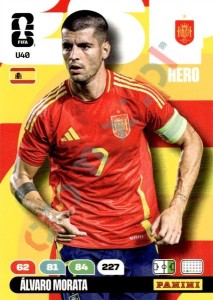 U40 Álvaro Morata – FIFA World Cup 2026 Adrenalyn XL Panini