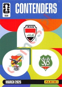 519 Team Crests – FIFA World Cup 2026 Adrenalyn XL Panini