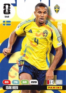 540 Isak Hien – FIFA World Cup 2026 Adrenalyn XL Panini