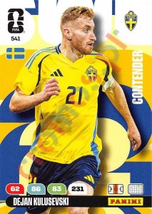 541 Dejan Kulusevski – FIFA World Cup 2026 Adrenalyn XL Panini