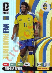 FTS49 Anthony Elanga – FIFA World Cup 2026 Adrenalyn XL Panini