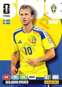 FTS60 Benjamin Nygren – FIFA World Cup 2026 Adrenalyn XL Panini