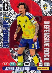 FTS76 Victor Nilsson Lindelöf – FIFA World Cup 2026 Adrenalyn XL Panini