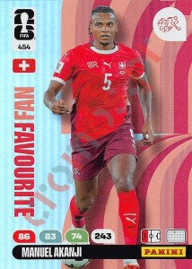 454 Manuel Akanji – FIFA World Cup 2026 Adrenalyn XL Panini