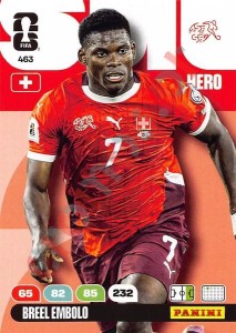 463 Breel Embolo – FIFA World Cup 2026 Adrenalyn XL Panini