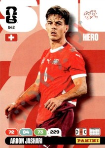 U42 Ardon Jashari – FIFA World Cup 2026 Adrenalyn XL Panini