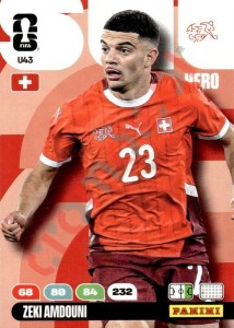 U43 Zeki Amdouni – FIFA World Cup 2026 Adrenalyn XL Panini