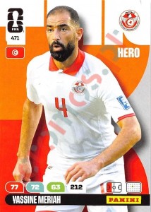 471 Yassine Meriah – FIFA World Cup 2026 Adrenalyn XL Panini