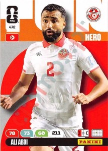 472 Ali Abdi – FIFA World Cup 2026 Adrenalyn XL Panini