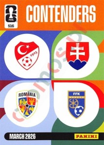 516 Team Crests – FIFA World Cup 2026 Adrenalyn XL Panini