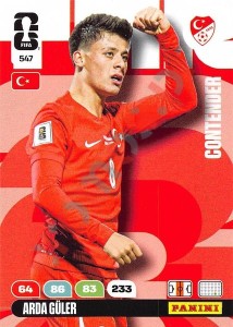 547 Arda Güler – FIFA World Cup 2026 Adrenalyn XL Panini