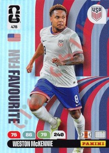 478 Weston McKennie – FIFA World Cup 2026 Adrenalyn XL Panini