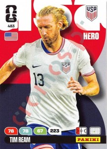 483 Tim Ream – FIFA World Cup 2026 Adrenalyn XL Panini