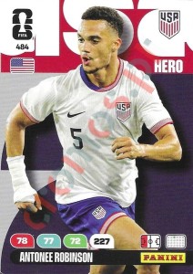 484 Antonee Robinson – FIFA World Cup 2026 Adrenalyn XL Panini