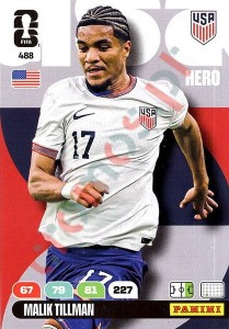 488 Malik Tillman – FIFA World Cup 2026 Adrenalyn XL Panini