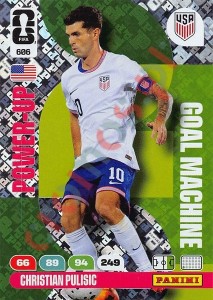 606 Christian Pulisic – FIFA World Cup 2026 Adrenalyn XL Panini