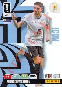 492 Federico Valverde – FIFA World Cup 2026 Adrenalyn XL Panini