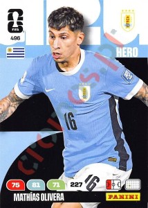 496 Mathías Oliveira – FIFA World Cup 2026 Adrenalyn XL Panini