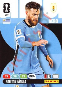 497 Nahitan Nández – FIFA World Cup 2026 Adrenalyn XL Panini