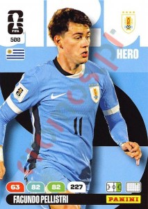 500 Facundo Pellistri – FIFA World Cup 2026 Adrenalyn XL Panini