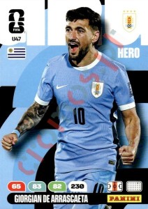 U47 Giorgian De Arrascaeta – FIFA World Cup 2026 Adrenalyn XL Panini
