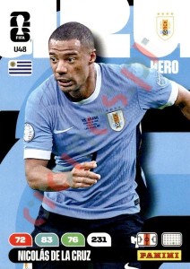 U48 Nicolás De La Cruz – FIFA World Cup 2026 Adrenalyn XL Panini