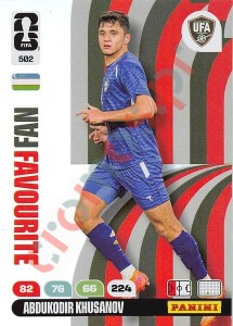 502 Abdukodir Khusanov – FIFA World Cup 2026 Adrenalyn XL Panini
