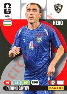 506 Farrukh Sayfiev – FIFA World Cup 2026 Adrenalyn XL Panini