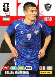 511 Odiljon Hamrobekov – FIFA World Cup 2026 Adrenalyn XL Panini