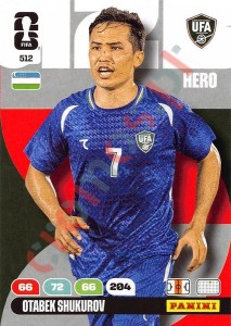 512 Otabek Shukurov – FIFA World Cup 2026 Adrenalyn XL Panini