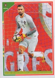 10 Rui Patrício 2 – Fome de Vencer 2018 Panini